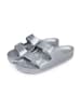 Avispas Slippers "Coachella" zilverkleurig