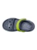 Crocs Sandalen "Bayaband" in Anthrazit/ Limette