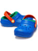 Crocs Chodaki "Blue Bolt" w kolorze niebiesko-pomarańczowym