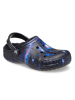 Crocs Chodaki "Baya" w kolorze czarno-niebiesko-fioletowym