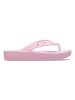 Crocs Zehentrenner "Classic Platform" in Rosa