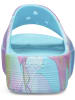 Crocs Slippers "Neptune" lichtblauw/meerkleurig