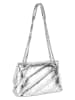 JOOP! Schultertasche "Emma" in Silber - (B)22 x (H)13 x (T)9 cm