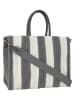 JOOP! Henkeltasche "Aurelia" in Grau/ Weiß - (B)36 x (H)28 x (T)14 cm