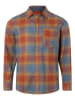 Marmot Flanell-Funktionshemd "Stonepeak" in Blau/ Orange
