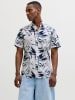 Jack & Jones Koszula "Honolulu" w kolorze biało-granatowym