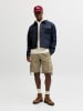 Jack & Jones Bermudy "Stole" w kolorze oliwkowym