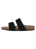 Jack & Jones Leder-Sandalen "Malta" in Schwarz