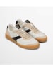 Marc O'Polo Shoes Skórzane sneakersy w kolorze biało-czarnym