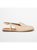 Marc O'Polo Shoes Leder-Slingmokassins in Beige