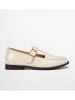 Marc O'Polo Shoes Leder-Mokassins in Creme
