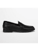 Marc O'Polo Shoes Skórzane mokasyny w kolorze czarnym