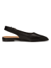 Marc O´Polo Leren slingballerina's zwart