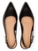 Marc O'Polo Shoes Leren slingballerina's zwart