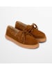 Marc O'Polo Shoes Skórzane trzewiki w kolorze jasnobrązowym