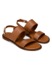 Marc O'Polo Shoes Leren sneakers lichtbruin