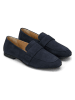 Marc O'Polo Shoes Leder-Mokassins in Dunkelblau