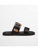 Marc O'Polo Shoes Leren slippers zwart