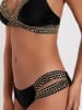 admas Bikini in Schwarz/ Gold