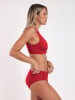 admas Bikini rood