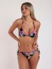 admas Bikini zwart/meerkleurig