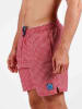 admas Zwemshort rood/wit