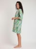 admas Strandkleid in Grün/ Grau/ Weiß