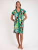 admas Nachthemd in Grün/ Bunt