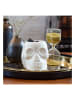 Candle Brothers Duftlampe "Skull" in Weiß - (H)15 x Ø 14 cm
