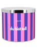 Mad Candle Duftkerze ''Du bist toll'' in Dunkelblau/ Pink - 400 g