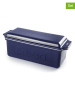 Ibili 2-delige set: cakevorm blauw - (B)24,5 x (H)10 cm