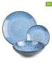Ibili 12tlg. Tafelservice ''Normandia'' in Blau