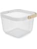 Ibili Aufbewahrungskorb in Weiß/ Beige - (B)26 x (H)18 x (T)25 cm