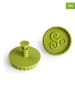 Ibili 2-delige set: uitstekers groen - Ø 7,2 cm