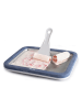 Ibili Eiscreme-Kühlplatte in Weiß/ Blau - (L)26 x (B)20,9 cm