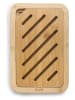 Ibili Brotschneidebrett "Smart" in Hellbraun - (L)27 x (B)18 cm