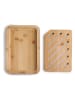 Ibili Brotschneidebrett "Smart" in Hellbraun - (L)27 x (B)18 cm