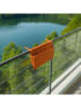Smarto Metallico Balkon-Klapptisch in Orange - (L)31 x (B)50 cm