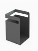 Smarto Metallico Tisch-Aufbewahrungselement in Grau - (B)20 x (H)36 x (T)20 cm