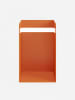 Smarto Metallico Tisch-Aufbewahrungselement in Orange - (B)20 x (H)36 x (T)20 cm