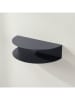 Smarto Metallico Wandregal in Anthrazit - (B)35 x (H)12 x (T)12 cm