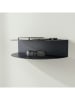 Smarto Metallico Wandregal in Anthrazit - (B)35 x (H)12 x (T)12 cm