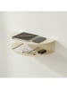 Smarto Metallico Wandregal in Beige - (B)35 x (H)12 x (T)12 cm