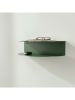 Smarto Metallico Wandregal in Grün - (B)35 x (H)12 x (T)12 cm