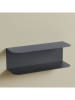 Smarto Metallico Regał ścienny w kolorze granatowym - 35 x 12 x 12 cm