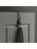Smarto Metallico Türhakenleiste in Anthrazit - (B)4,5 x (H)25 x (T)4,5 cm