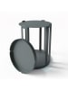 Smarto Metallico Beistelltisch in Anthrazit - (H)58 x Ø 42 cm