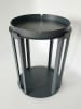Smarto Metallico Beistelltisch in Anthrazit - (H)58 x Ø 42 cm