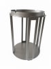 Smarto Metallico Beistelltisch in Grau - (H)58 x Ø 42 cm