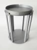 Smarto Metallico Bijzettafel grijs - (H)58 x Ø 42 cm
